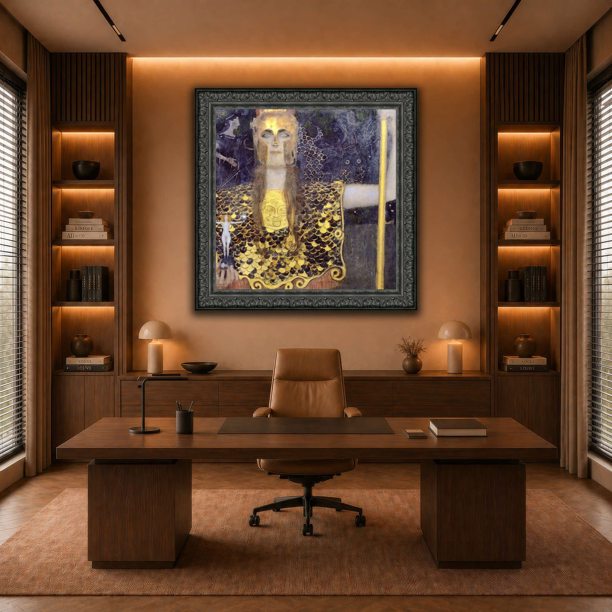 Klimt_-_Pallas_Athene warm-office