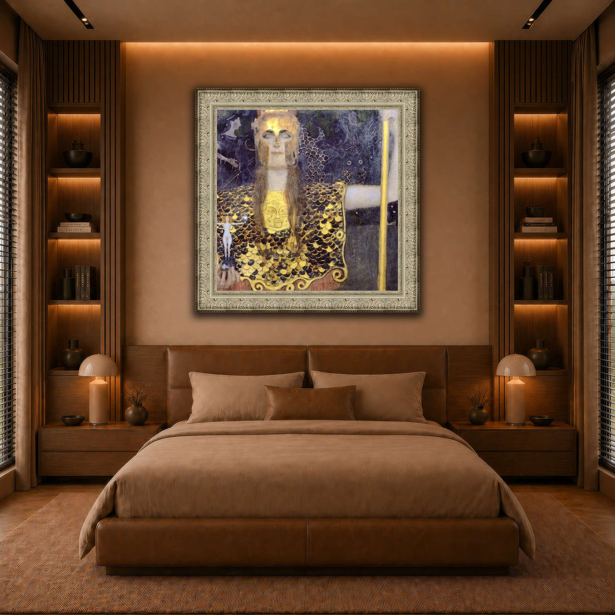 Klimt_-_Pallas_Athene warm-bedroom