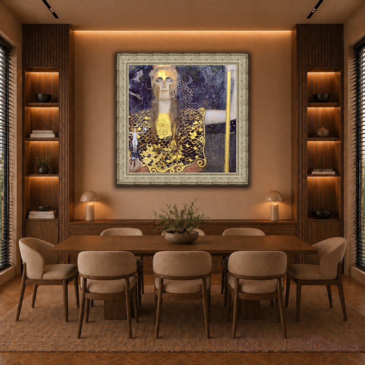 Klimt_-_Pallas_Athene warm-dining room