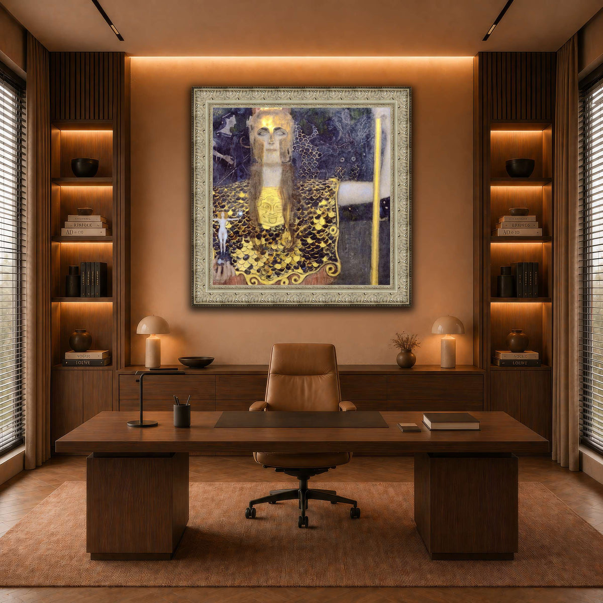 Klimt_-_Pallas_Athene warm-office