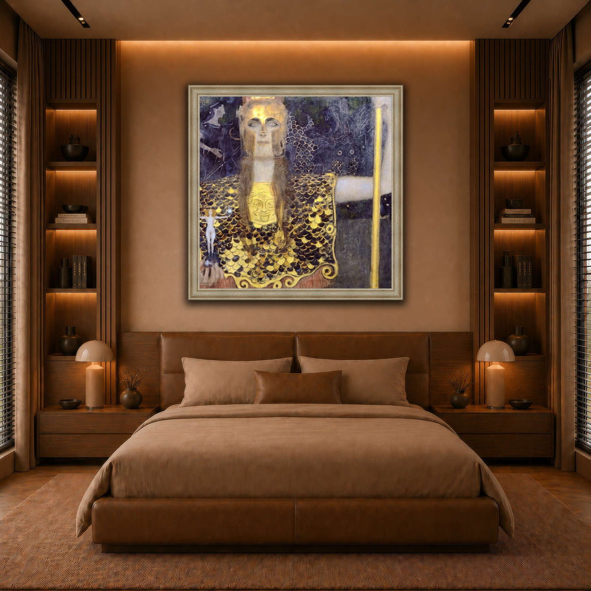 Klimt_-_Pallas_Athene warm-bedroom