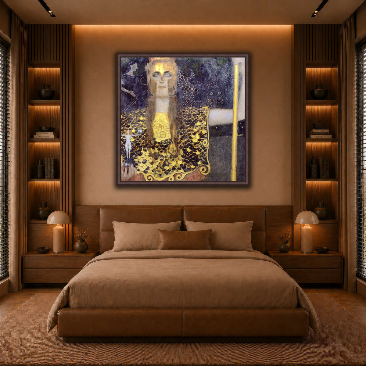 Klimt_-_Pallas_Athene warm-bedroom