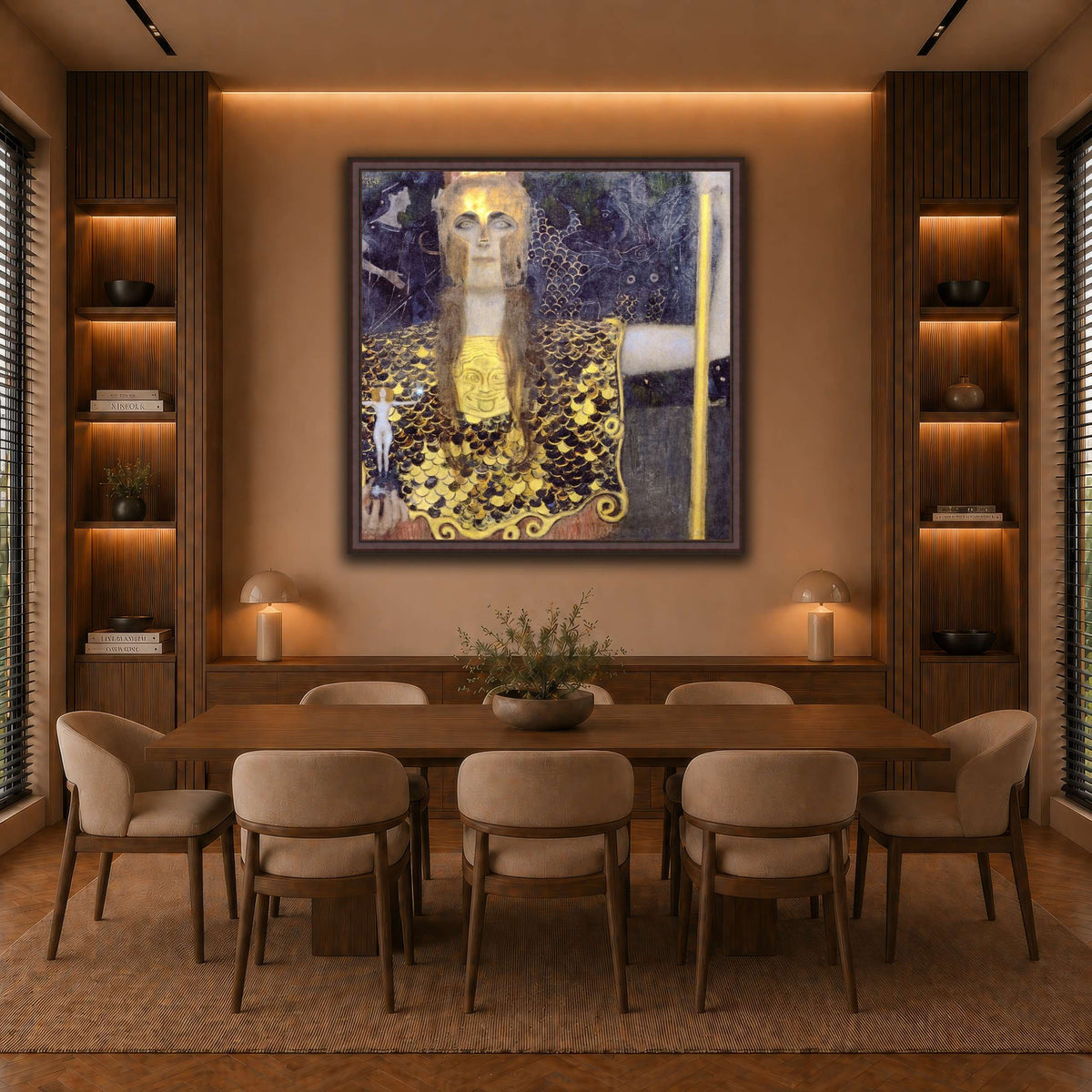 Klimt_-_Pallas_Athene warm-dining room