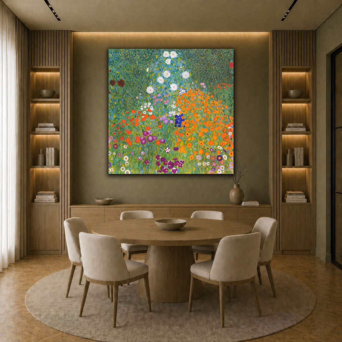 Klimt_bauerngarten earth-dining room
