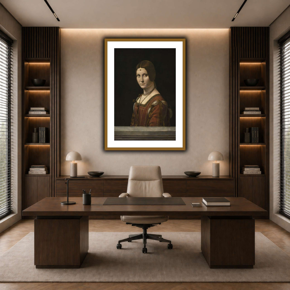 La_Belle_Ferronière dark neutral-office