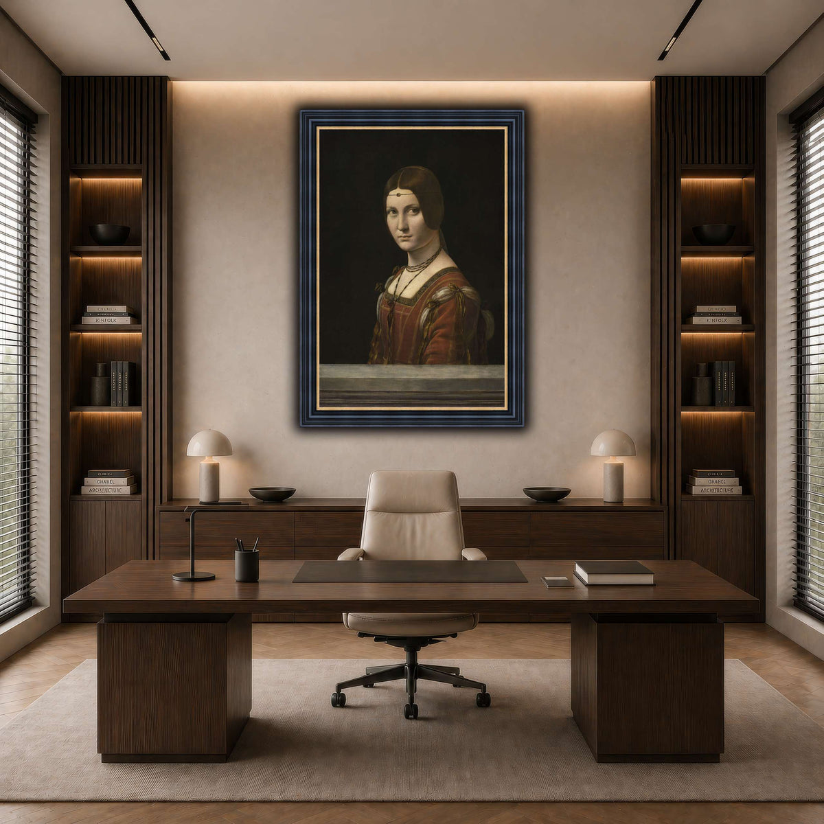 La_Belle_Ferronière dark neutral-office