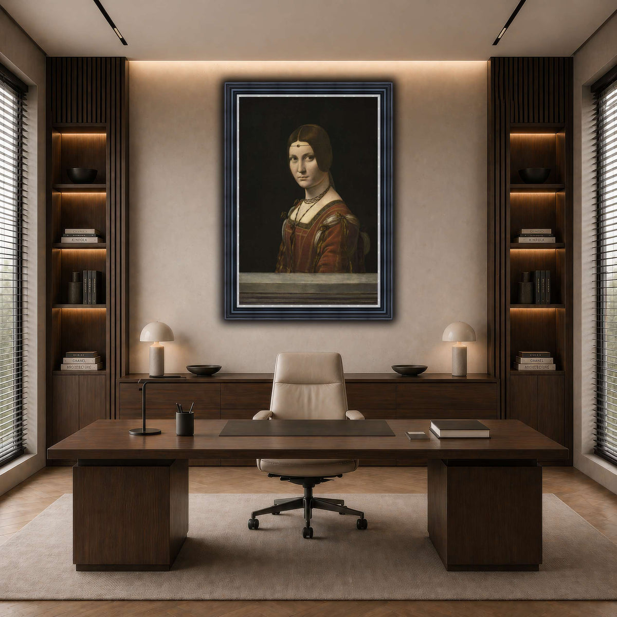 La_Belle_Ferronière dark neutral-office