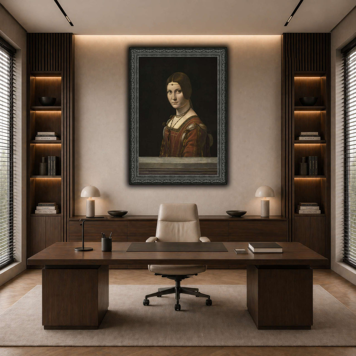 La_Belle_Ferronière dark neutral-office
