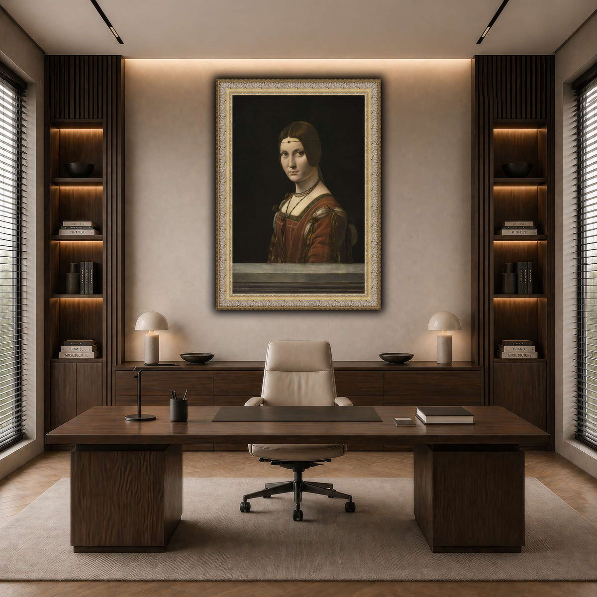 La_Belle_Ferronière dark neutral-office