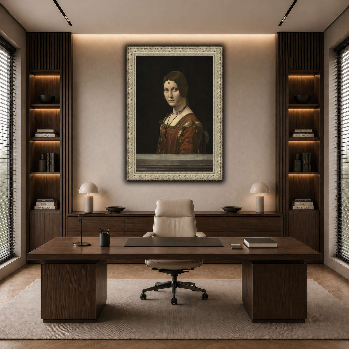 La_Belle_Ferronière dark neutral-office