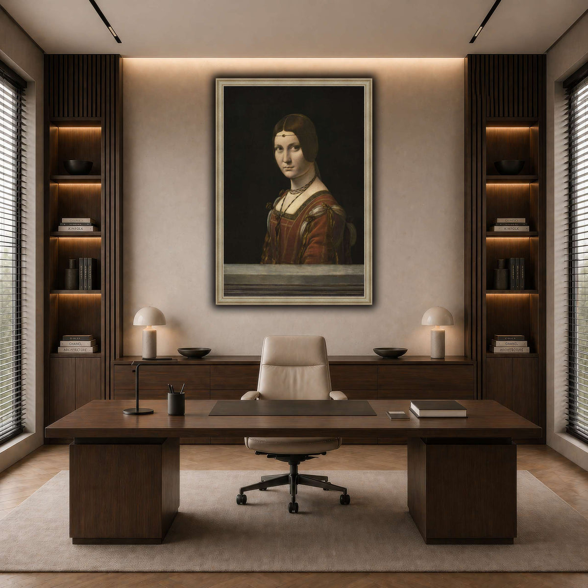 La_Belle_Ferronière dark neutral-office