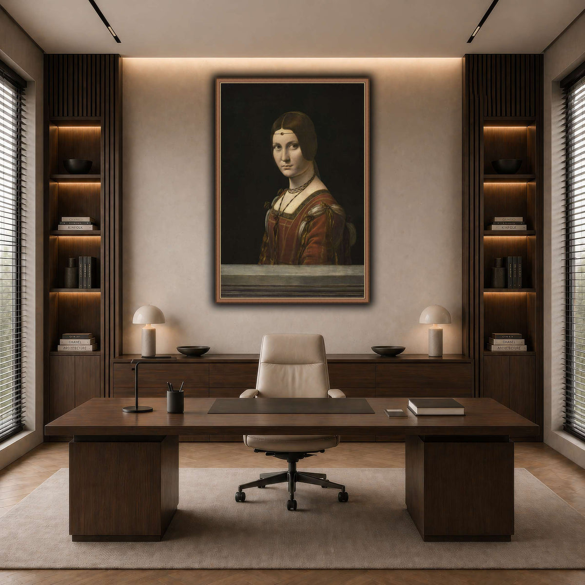 La_Belle_Ferronière dark neutral-office