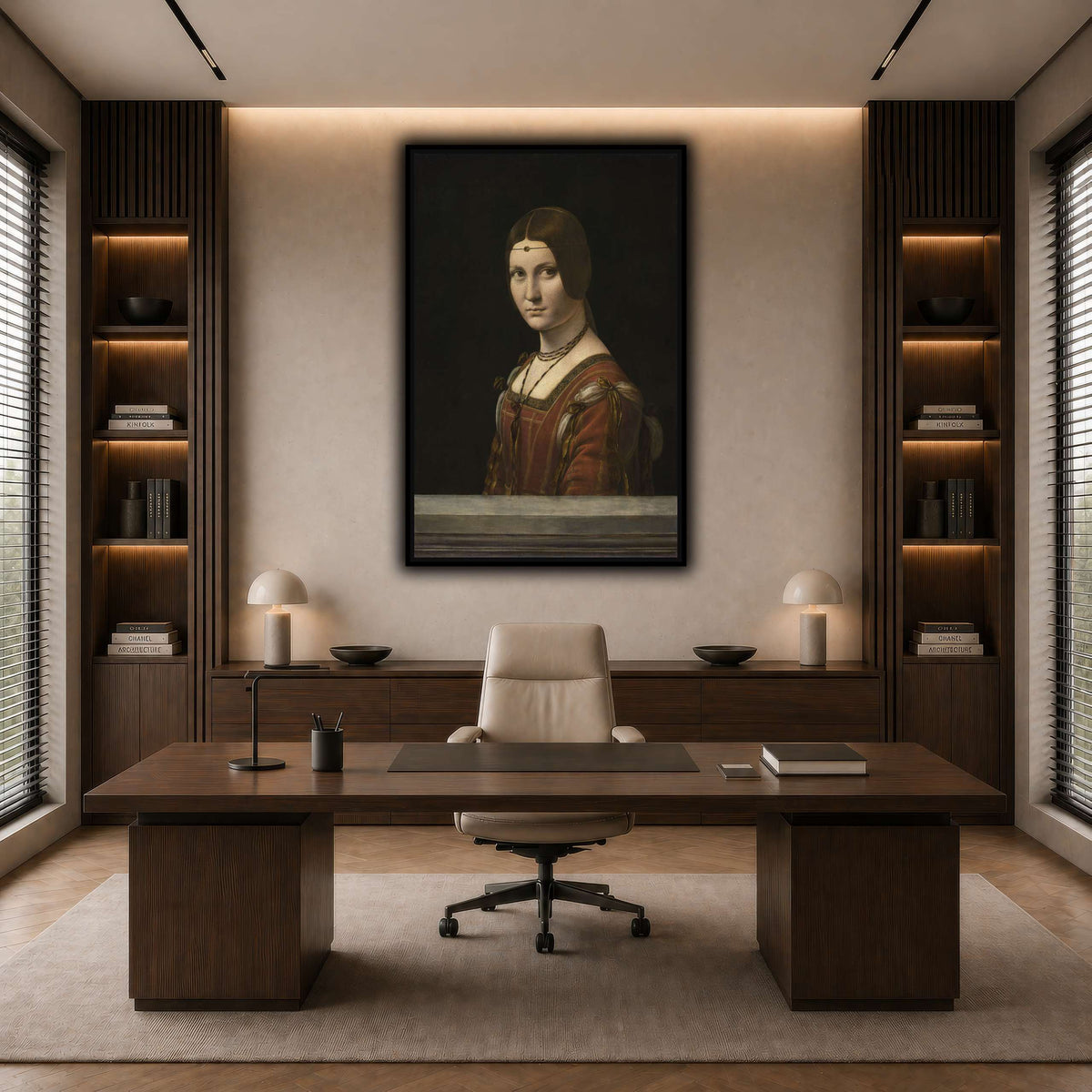 La_Belle_Ferronière dark neutral-office