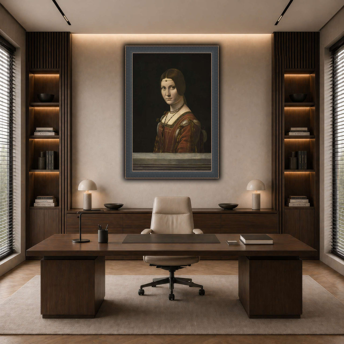 La_Belle_Ferronière dark neutral-office