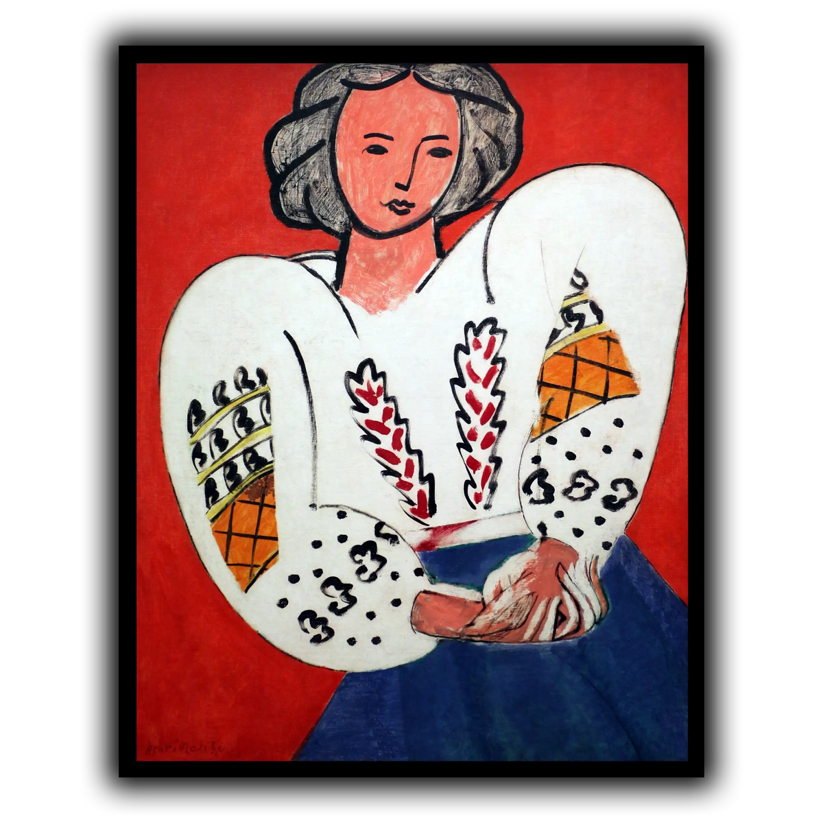 La_Blouse_Roumaine_Henri_Matisse