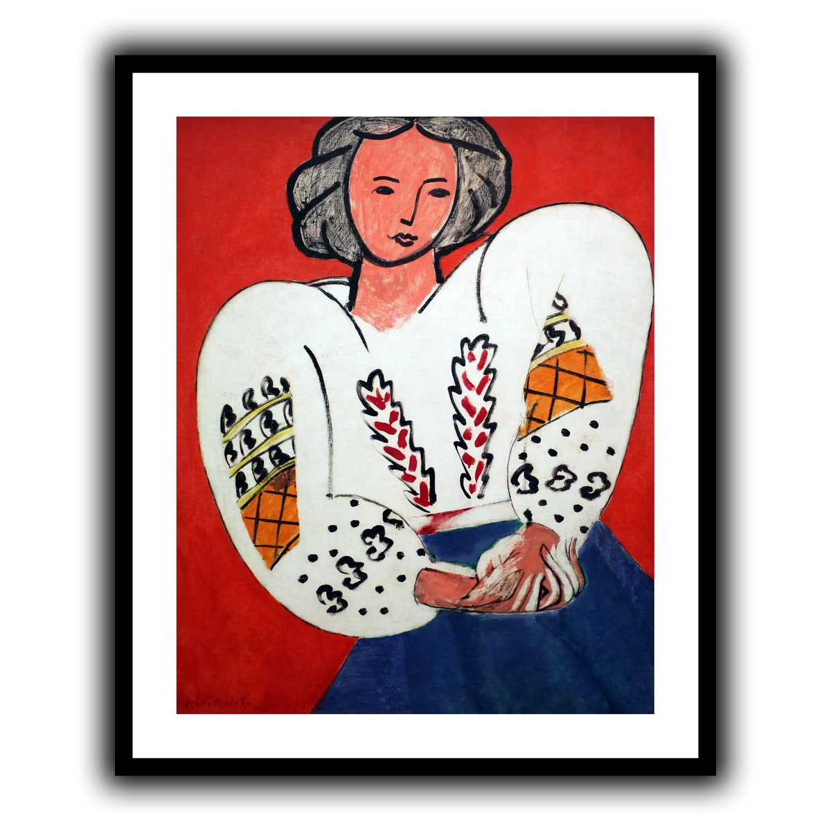 La_Blouse_Roumaine_Henri_Matisse
