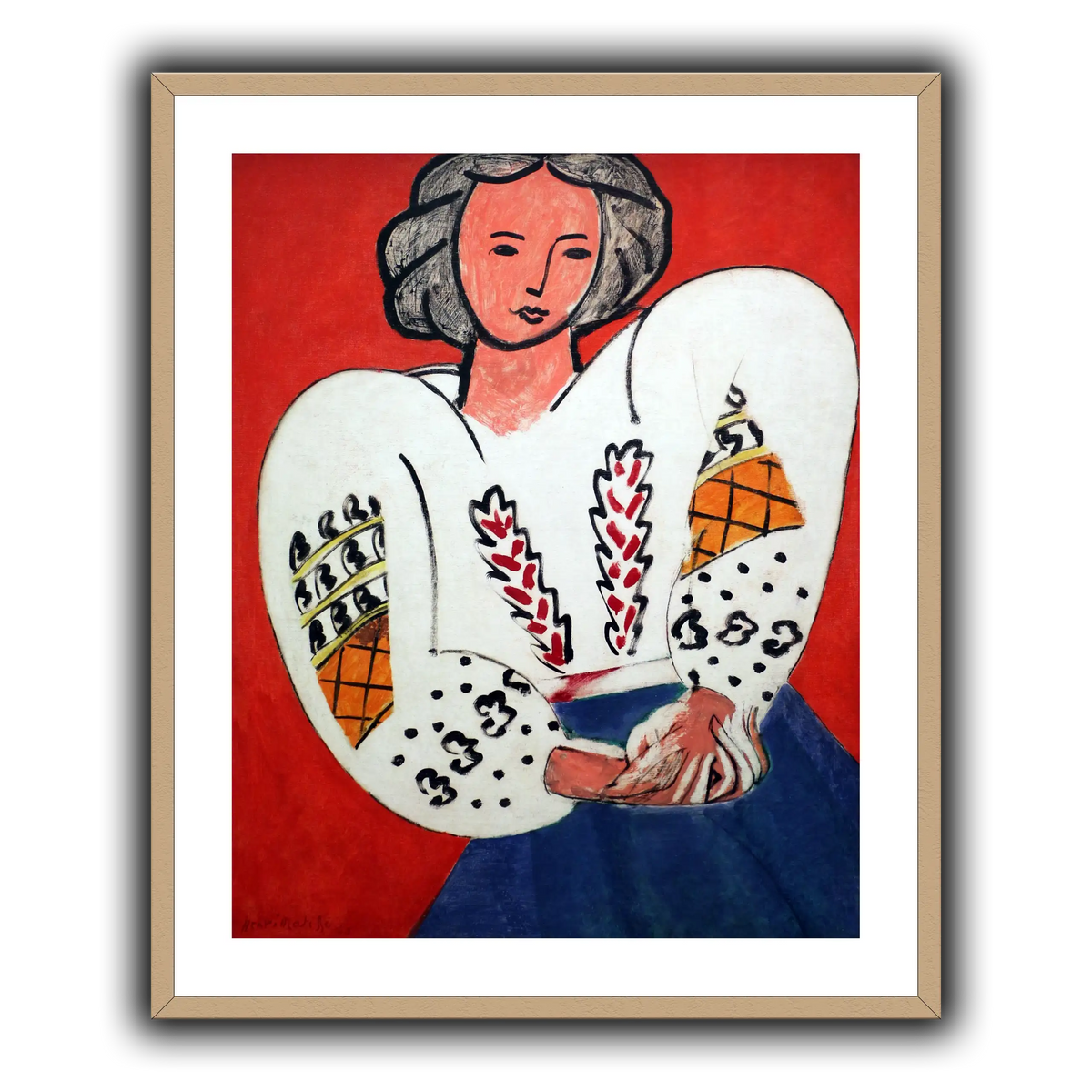 La_Blouse_Roumaine_Henri_Matisse