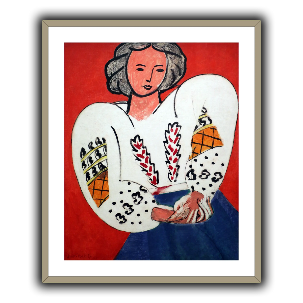 La_Blouse_Roumaine_Henri_Matisse