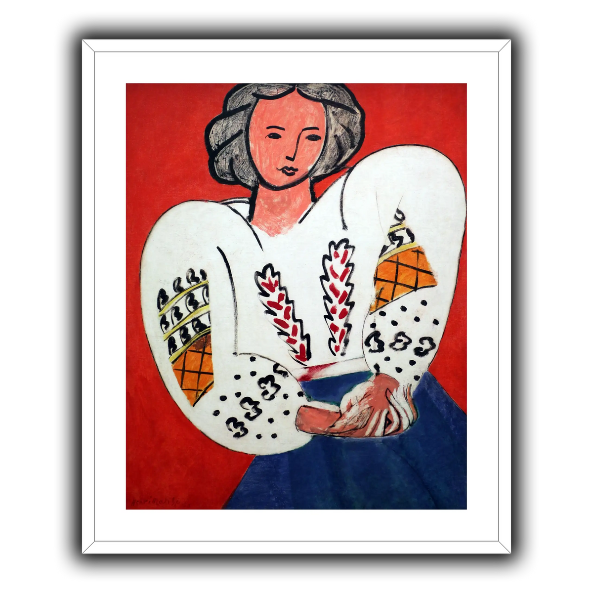 La_Blouse_Roumaine_Henri_Matisse