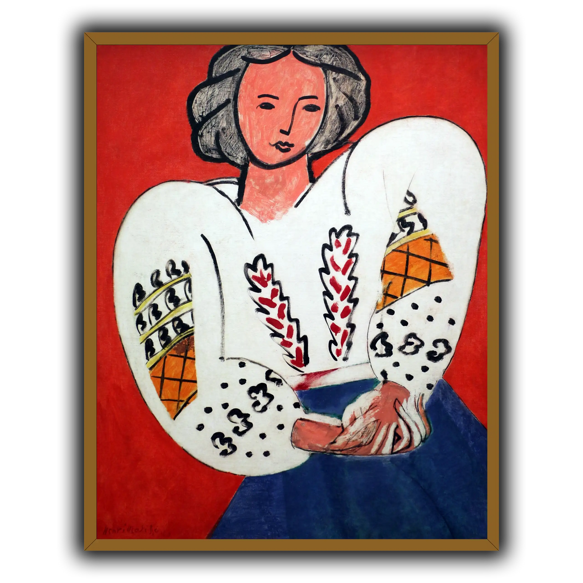 La_Blouse_Roumaine_Henri_Matisse