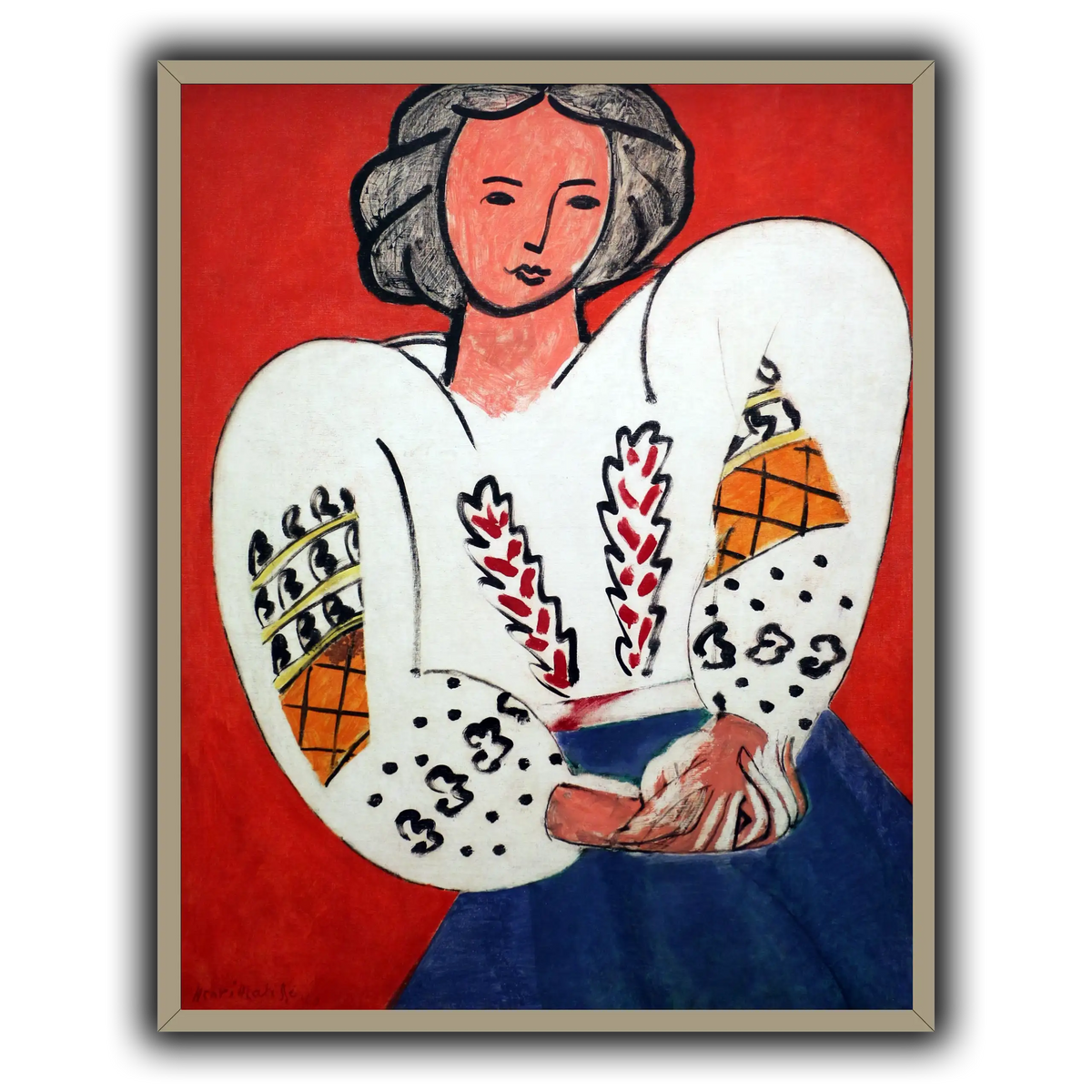 La_Blouse_Roumaine_Henri_Matisse