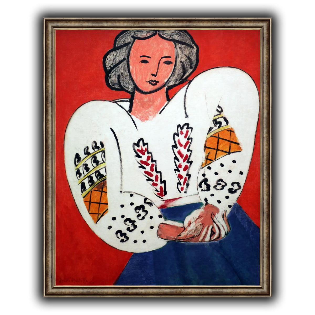 La_Blouse_Roumaine_Henri_Matisse