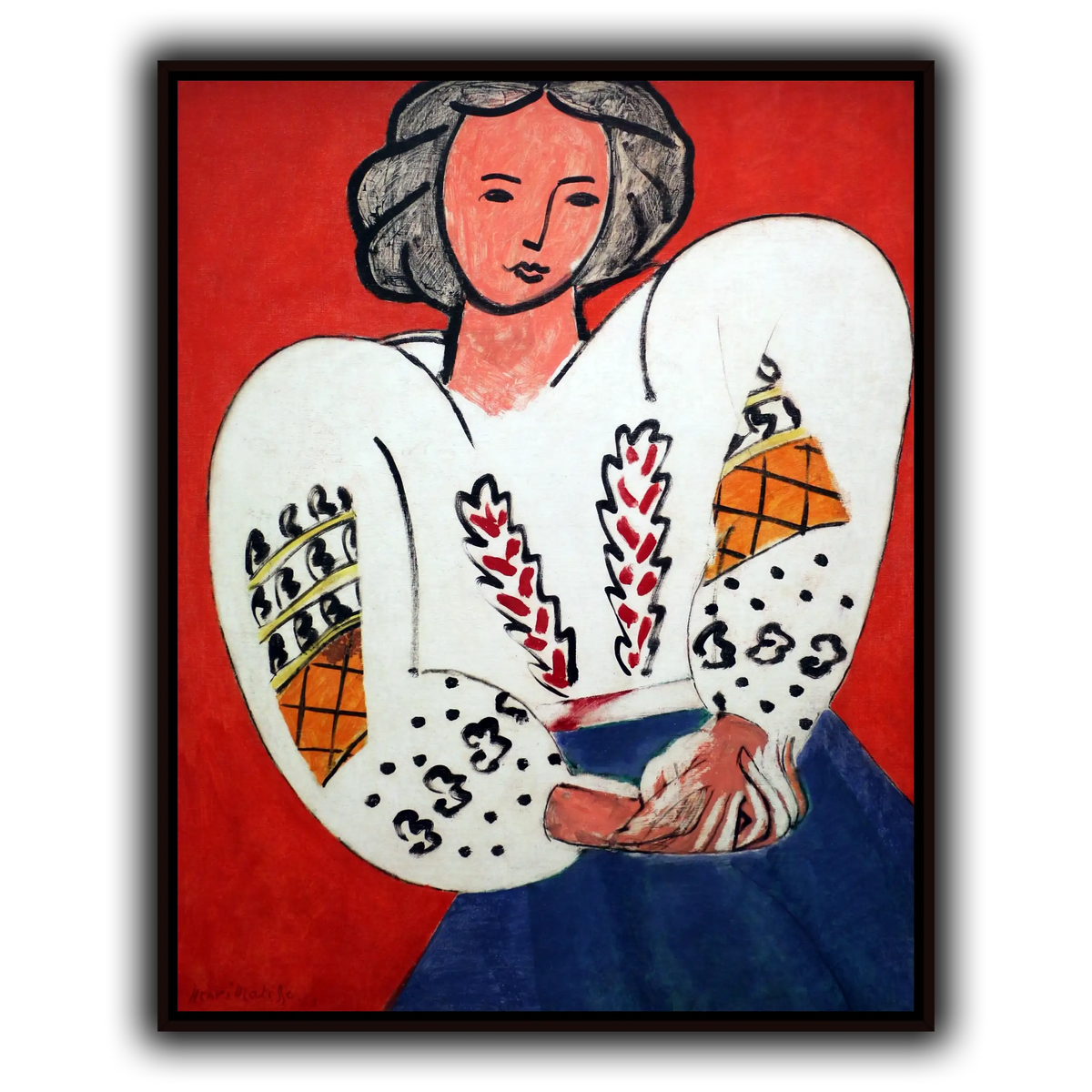 La_Blouse_Roumaine_Henri_Matisse