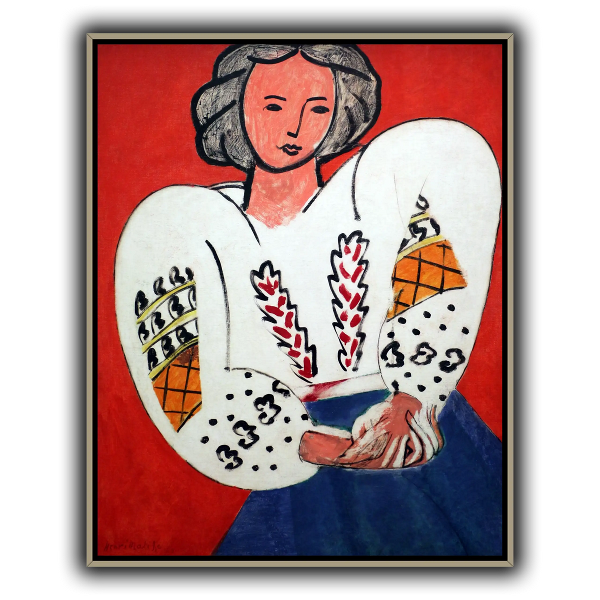 La_Blouse_Roumaine_Henri_Matisse
