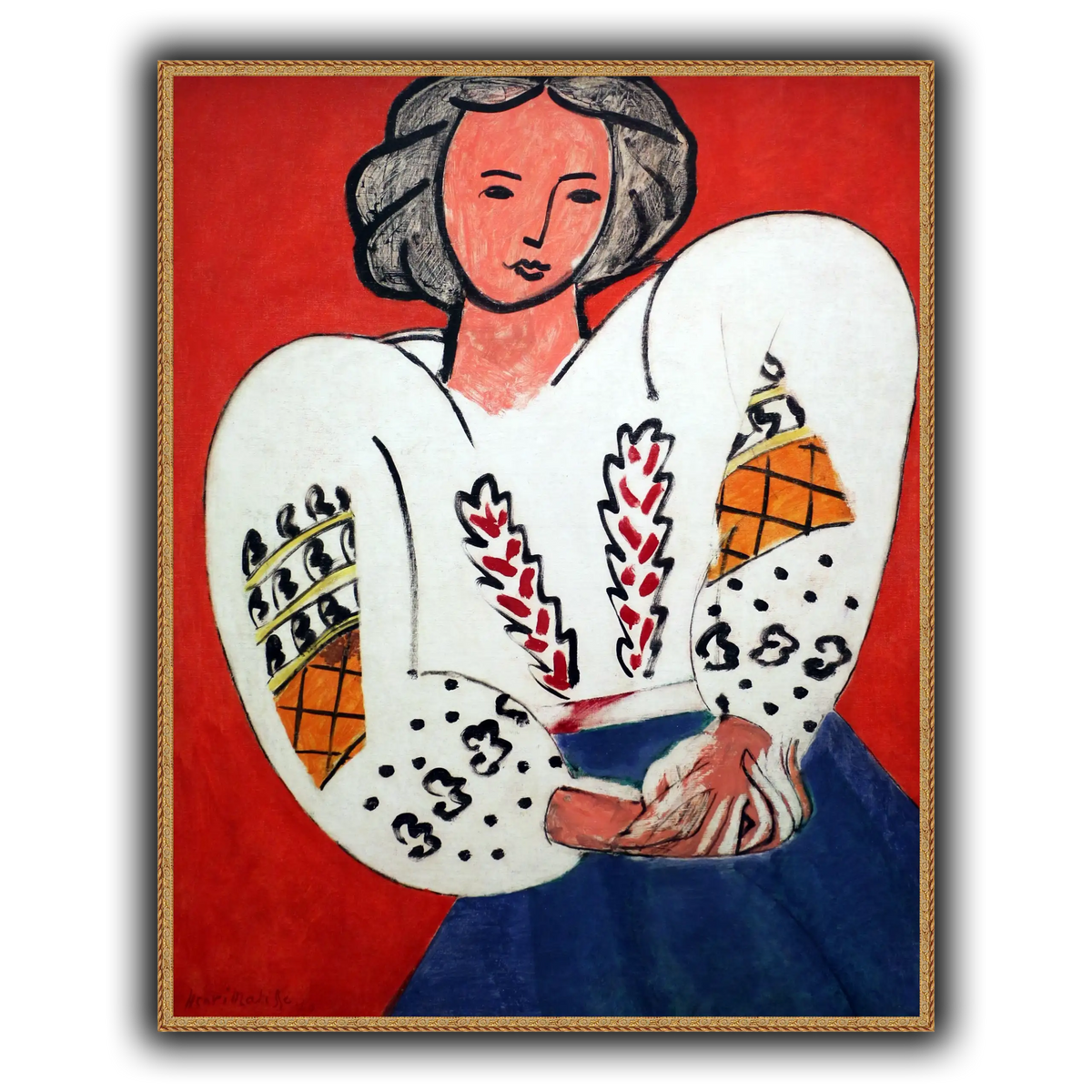 La_Blouse_Roumaine_Henri_Matisse