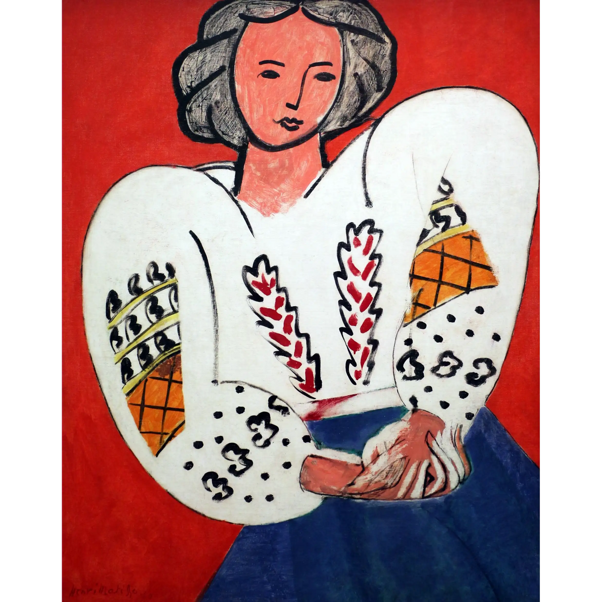 La_Blouse_Roumaine_Henri_Matisse