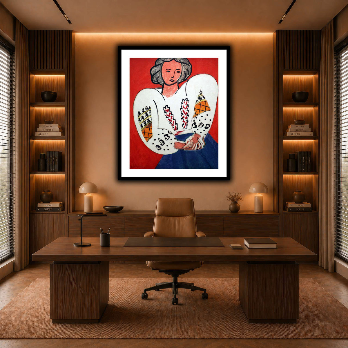 La_Blouse_Roumaine_Henri_Matisse warm-office