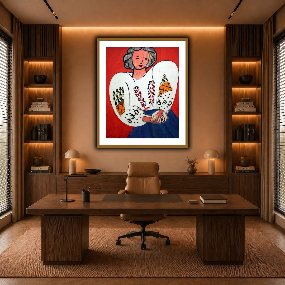 La_Blouse_Roumaine_Henri_Matisse warm-office