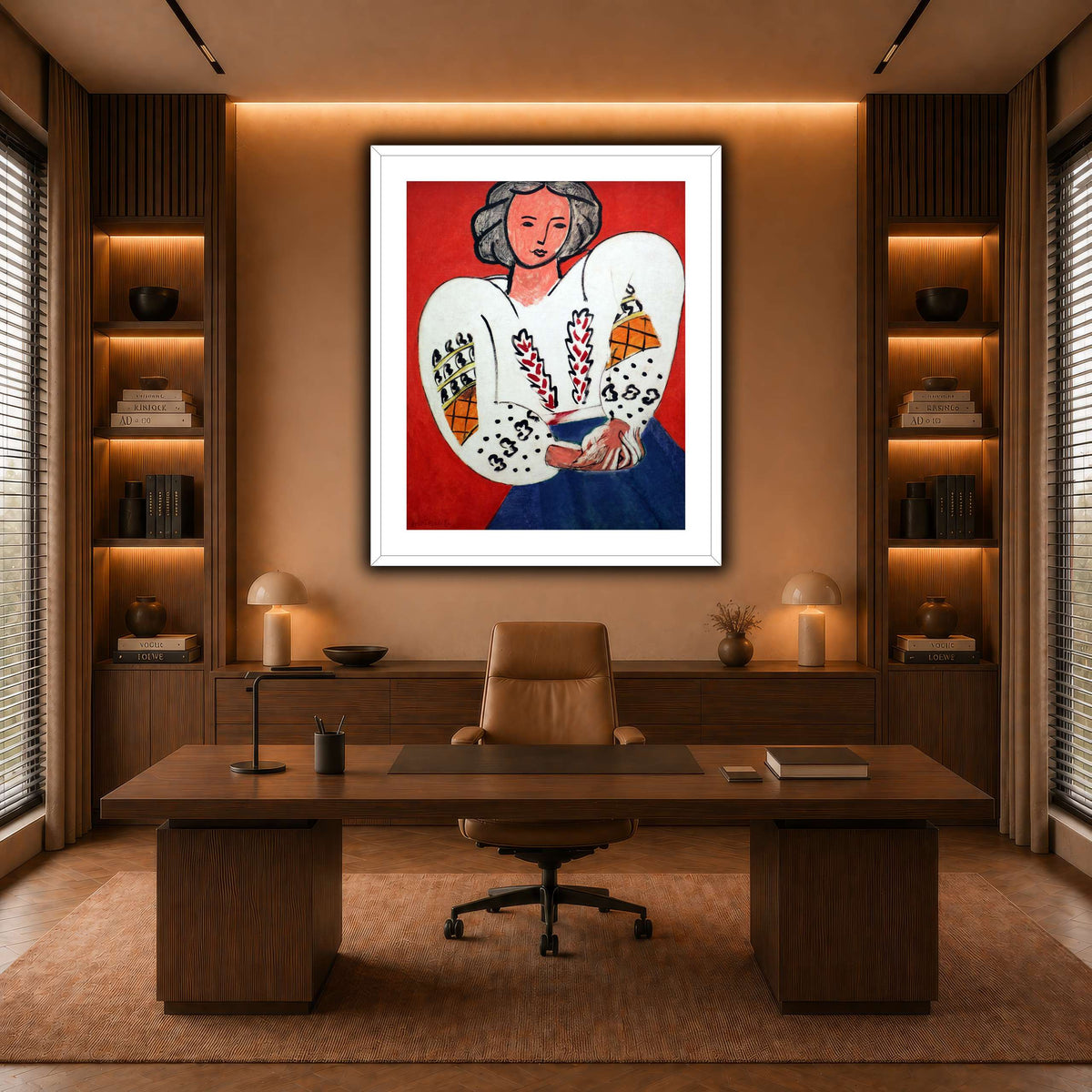 La_Blouse_Roumaine_Henri_Matisse warm-office
