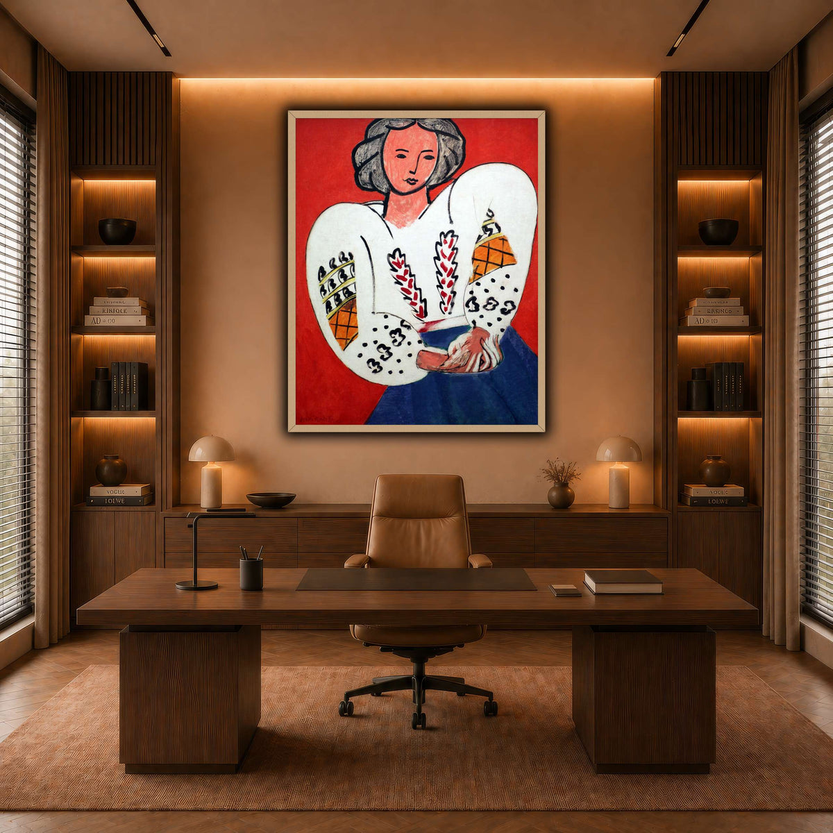 La_Blouse_Roumaine_Henri_Matisse warm-office