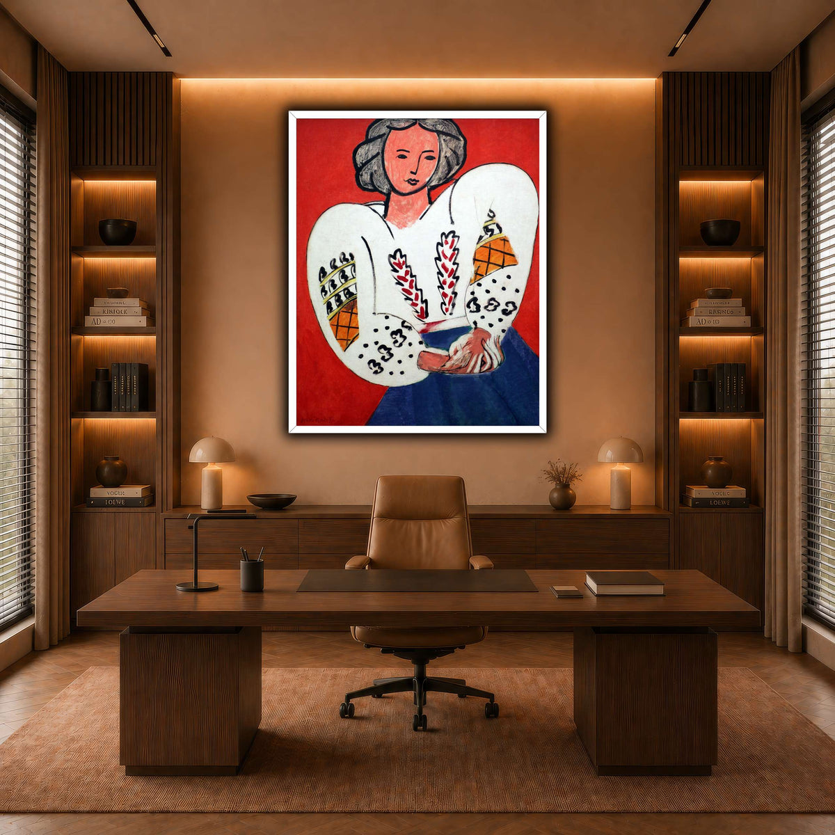 La_Blouse_Roumaine_Henri_Matisse warm-office