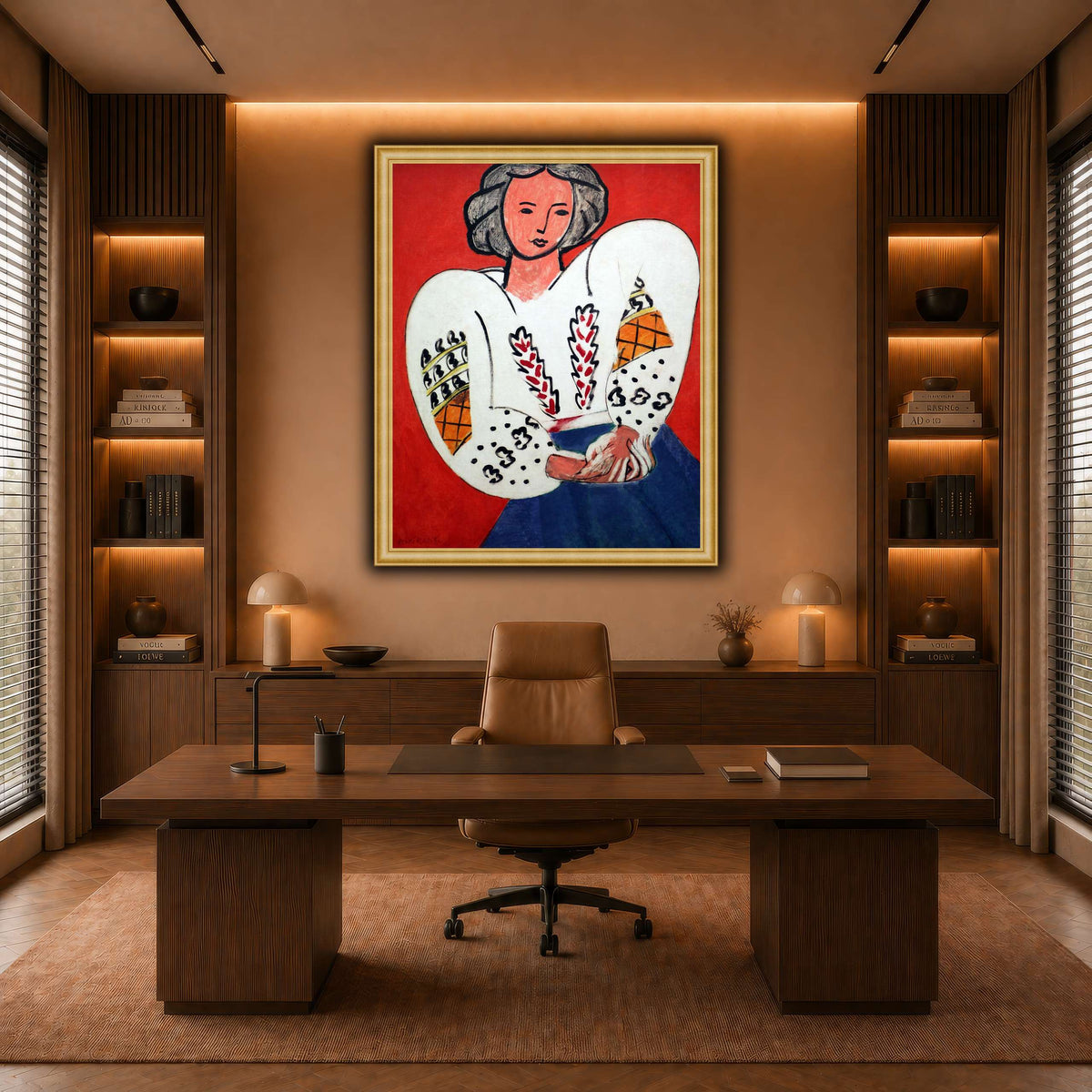 La_Blouse_Roumaine_Henri_Matisse warm-office