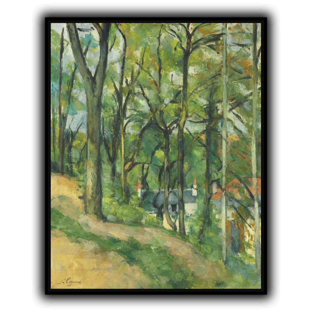 La_Côte_Saint-Denis_à_Pontoise,_Paul_Cezanne