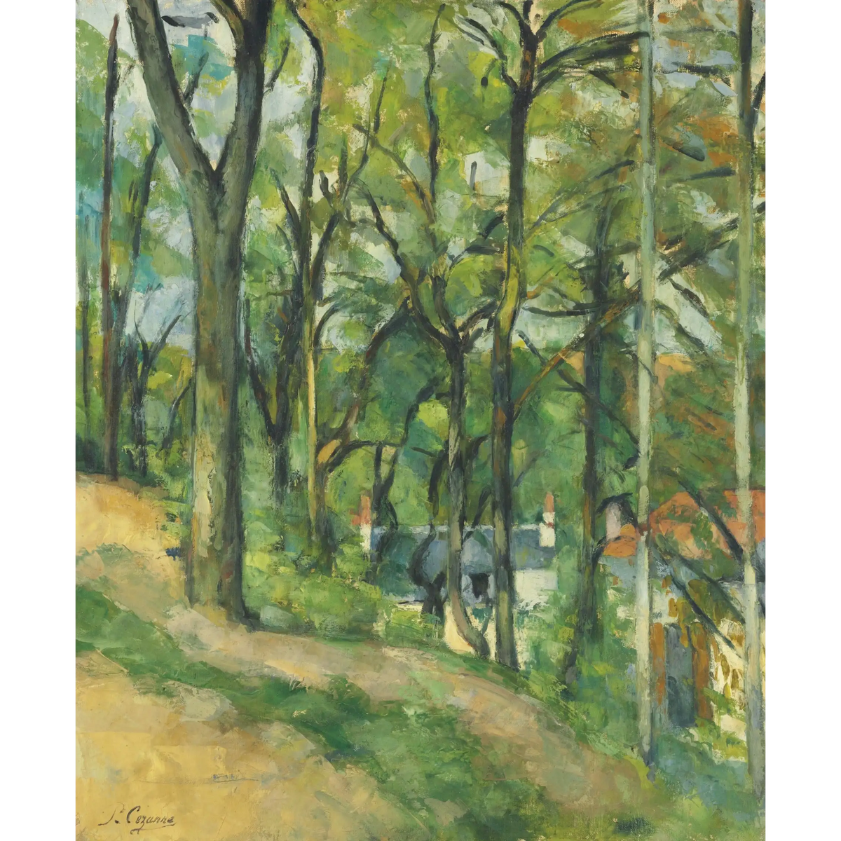 La_Côte_Saint-Denis_à_Pontoise,_Paul_Cezanne
