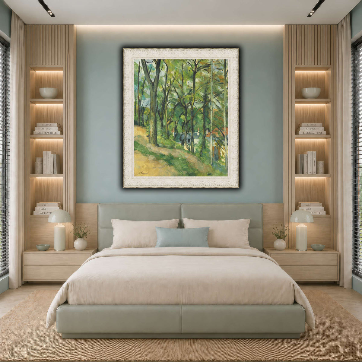 La_Côte_Saint-Denis_à_Pontoise,_Paul_Cezanne cool-bedroom