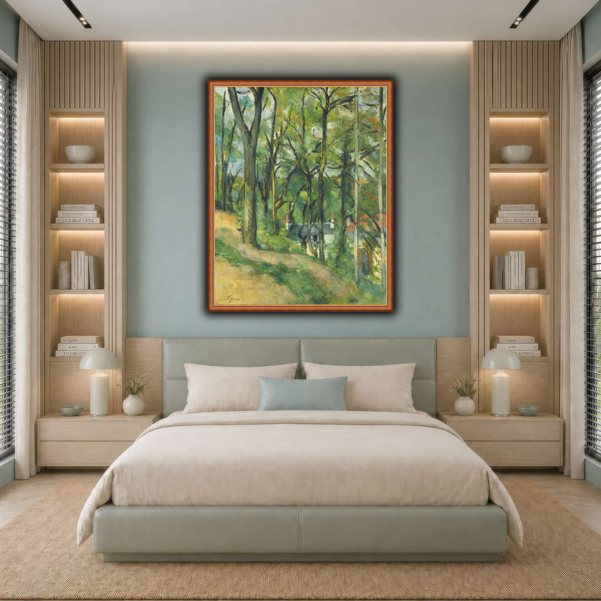 La_Côte_Saint-Denis_à_Pontoise,_Paul_Cezanne cool-bedroom