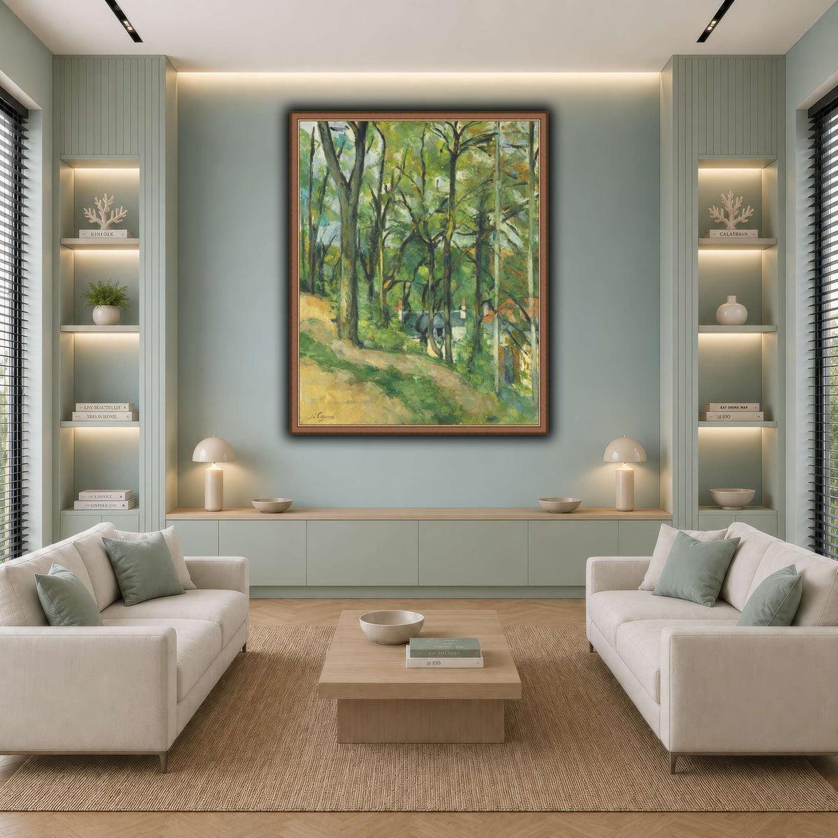 La_Côte_Saint-Denis_à_Pontoise,_Paul_Cezanne cool-living room