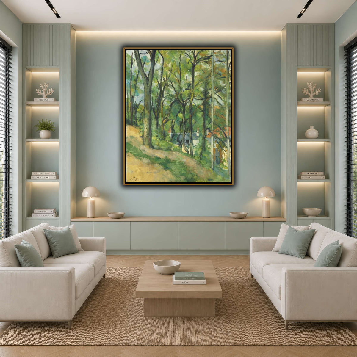 La_Côte_Saint-Denis_à_Pontoise,_Paul_Cezanne cool-living room
