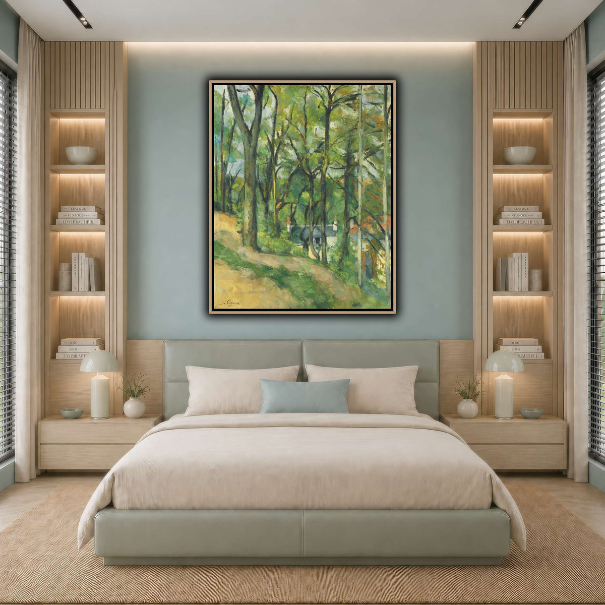 La_Côte_Saint-Denis_à_Pontoise,_Paul_Cezanne cool-bedroom