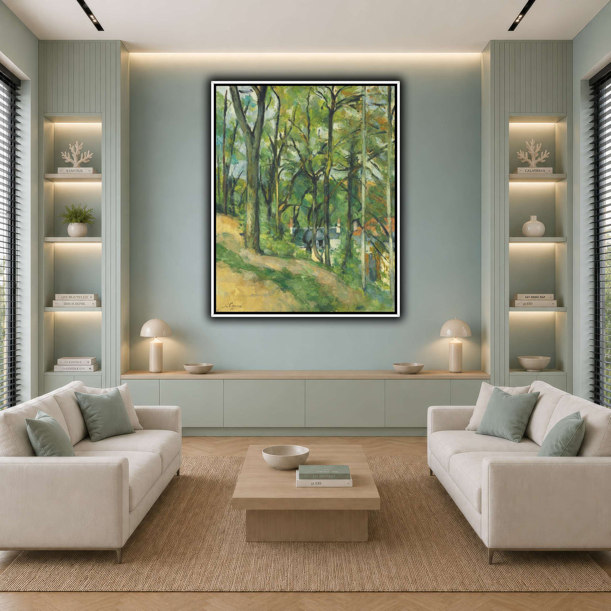 La_Côte_Saint-Denis_à_Pontoise,_Paul_Cezanne cool-living room