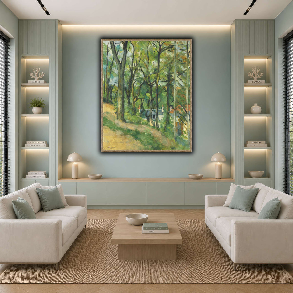 La_Côte_Saint-Denis_à_Pontoise,_Paul_Cezanne cool-living room