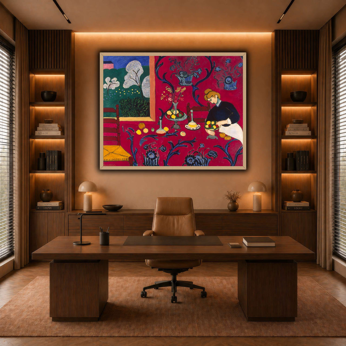 La_Desserte_rouge_Henri_Matisse warm-office