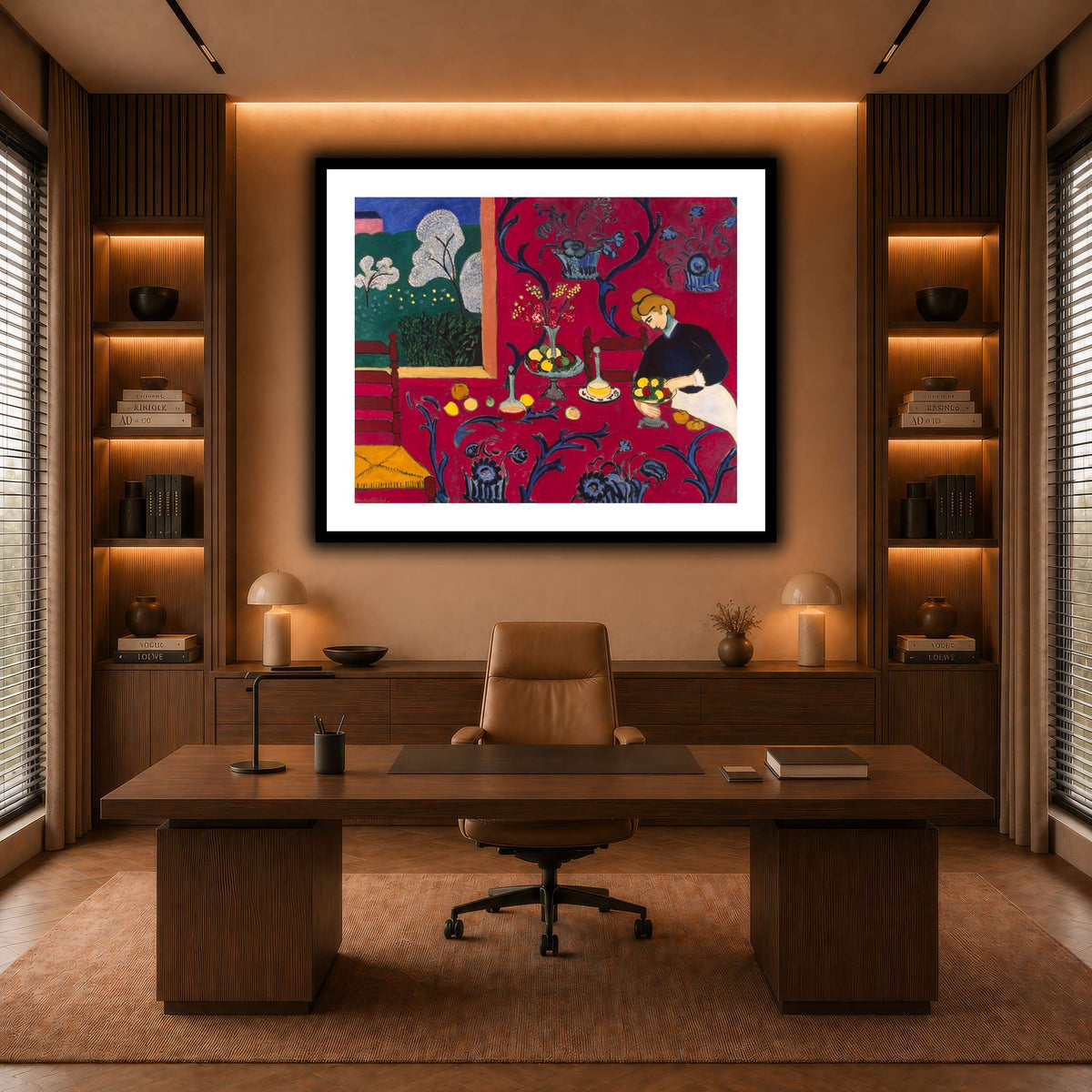 La_Desserte_rouge_Henri_Matisse warm-office