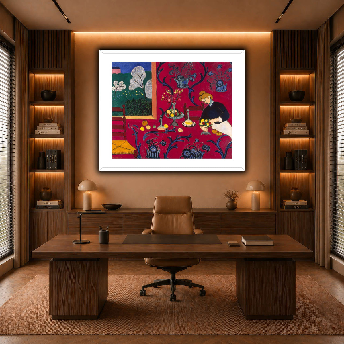 La_Desserte_rouge_Henri_Matisse warm-office