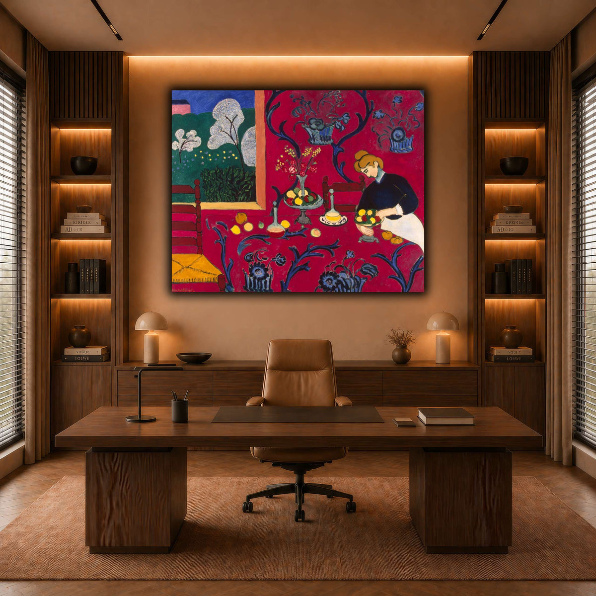 La_Desserte_rouge_Henri_Matisse warm-office