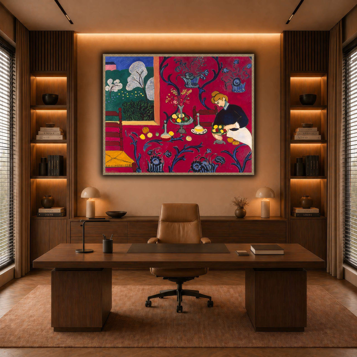 La_Desserte_rouge_Henri_Matisse warm-office